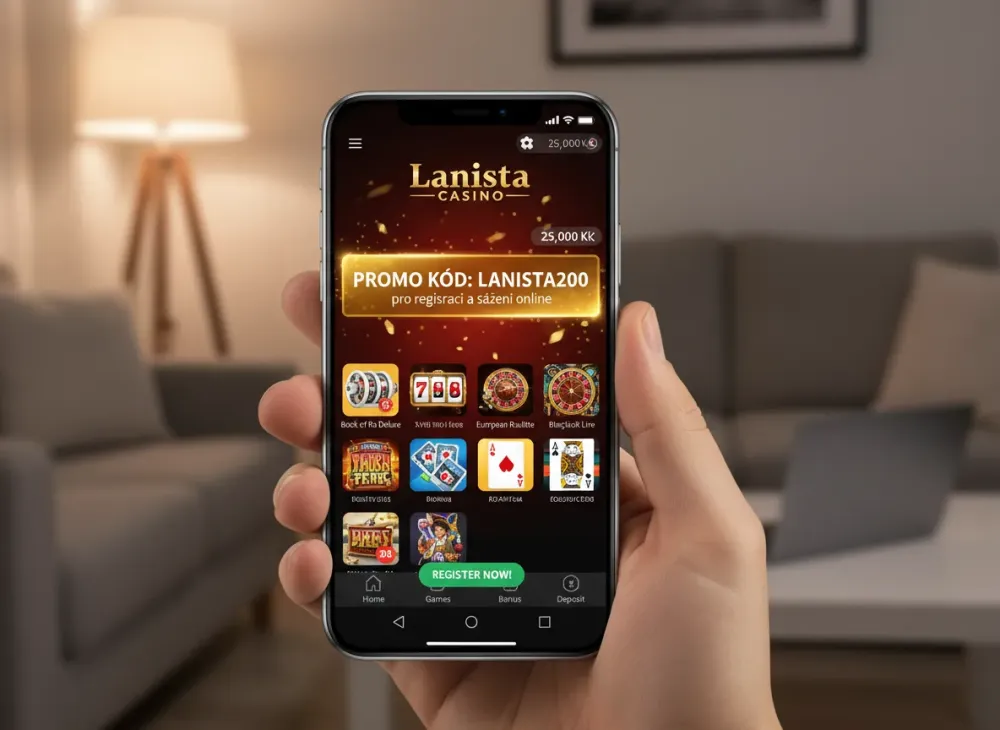 Lanista promo code pro registraci a sázení online