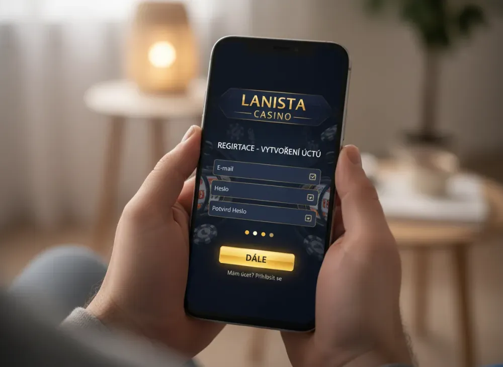 Lanista casino registrace - průvodce vytvořením účtu