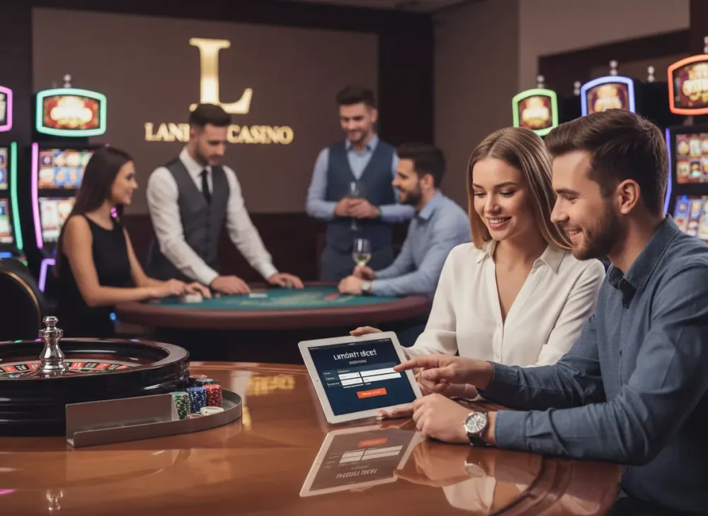 Lanista casino registrace - průvodce vytvořením účtu